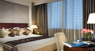 Bedroom at Ascott Emerald City Suzhou