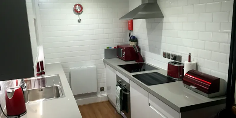 Fully equipped kitchen at Harpenden House