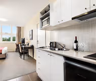 Stunning living area in Quest Ballarat