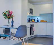 Living area - 1 bed apartment