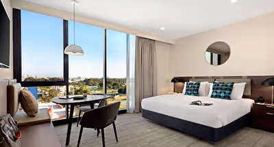 Bedroom at Quest Innaloo