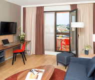 Living area at Toulouse Parthenon