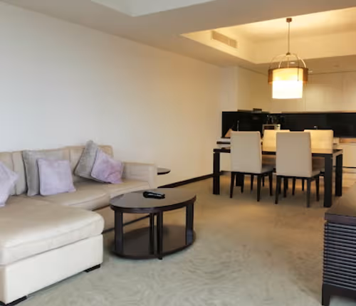 Living space - 2 bed apartment