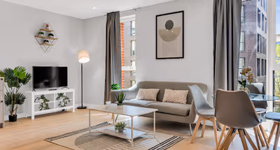 Living area at Elephant &amp; Castle by MySquare