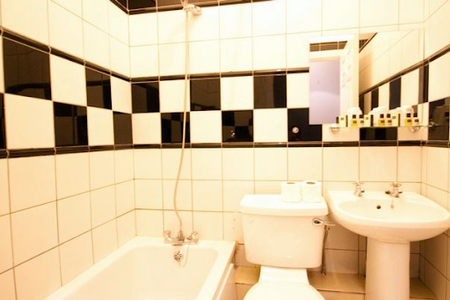 Bathroom at Temple Bar apartment