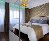 Luxury bedroom at Villa Vinicia