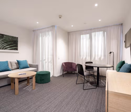 Stunning living area in Quest Springfield Central