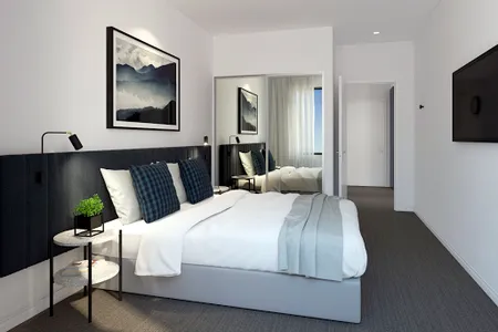 Stunning living area in Quest New Quay