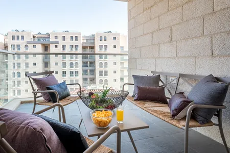 Bright living space at Agan