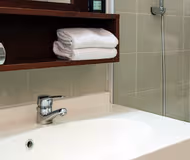 Luxury bathroom at Paris Adagio Serviced Apartment, Montmartre