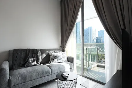 Living area at City Gate at Bugis Apartment-II, Bugis