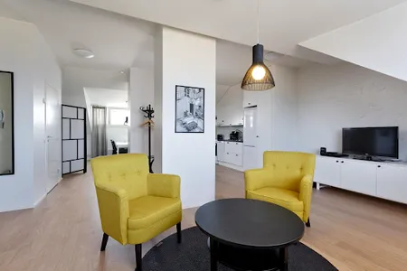 living space at Forenom Helsinki Kruununhaka