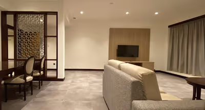 Living area at 17th Street Serviced Apartment