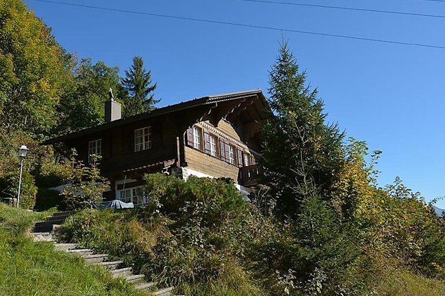 19th Century Sun Drenched Chalet With View of Hornberg