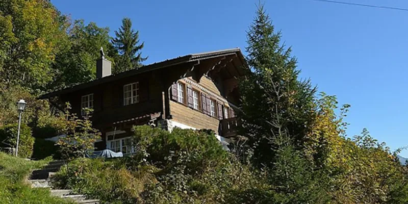 19th Century Sun Drenched Chalet With View of Hornberg