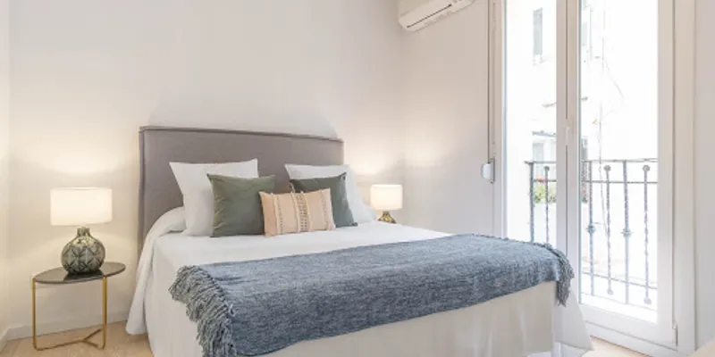 Master bedroom at Splendom Housing Pretty