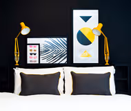 Luxury bedroom at Waterfront Aparthotel - Corn Exchange