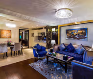 living space at Heraa Street Apartments