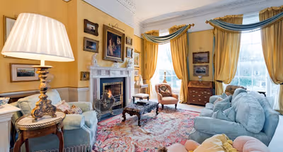 Living room at Ballsbridge apartment