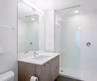 Bathroom at West Division Street #603 Serviced Apartment, Wicker Park