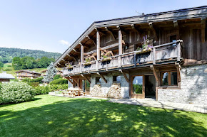 A Tiny Hamlet in the French Alps of Demi-Quartier in megeve
