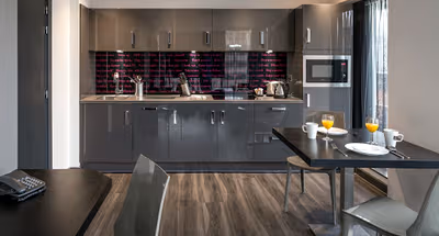 Equipped Kitchen at Nottingham City