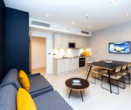 Living area at Waterfront Aparthotel - Corn Exchange