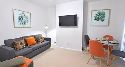 Comfy living space at Queen Mary Avenue, Cleethorpes