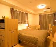 Cosy living area in Ginza Apartments