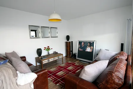 Harpenden House living room