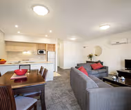 Stunning living area in Quest Wagga Wagga