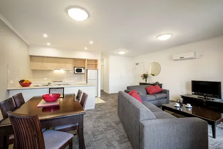 Stunning living area in Quest Wagga Wagga
