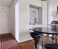 Dining area at Trocadero Lemesnil Serviced Apartment