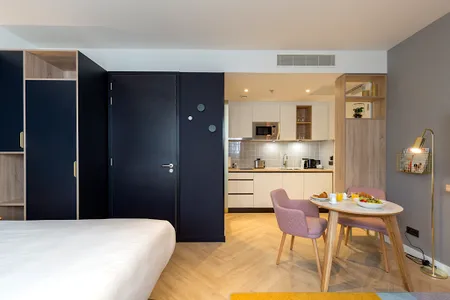 Bedroom at Vijverberg Serviced Apartment