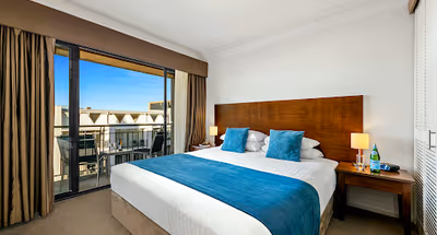 Bedroom at Quest West End