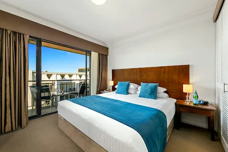 Bedroom at Quest West End