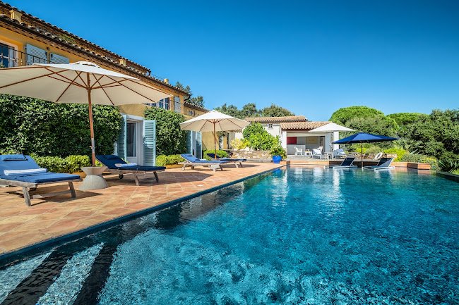 Village of Grimaud Villa With Views of St Tropez