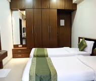 Bright living area at Bandra Apartments, Mumbai