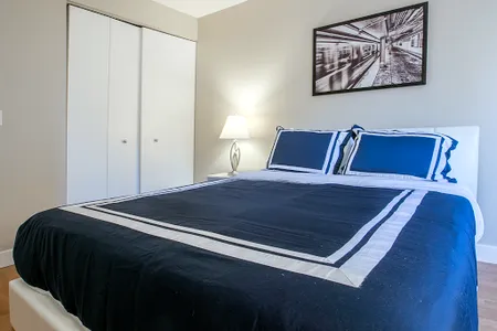 Bedroom at Upper West Side apartment
