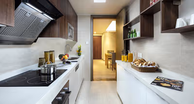 Full kitchen at Somerset Youth Olympic Nanjing