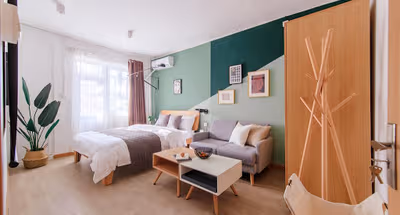 Illustrator Art Serviced Apartments