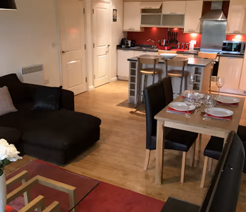 Living area at Solihull Central Birmingham