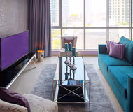 Living area - 2 bed apartment