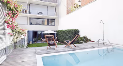 Duplex apartment in Sarrià with Private Swimming Pool