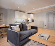 Simplistic living area in Waterloo Street