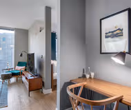 Comfy living area at North Garland Court #2612 Serviced Apartment, The Loop