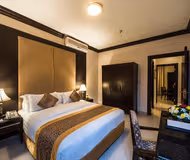 Luxury bedroom at Al Ihssa Street Serviced Apartment