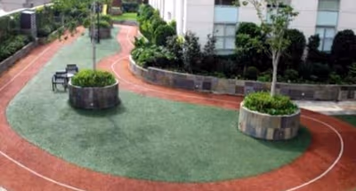 Living area at Portika Light