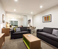 Stunning living area in Quest on Franklin