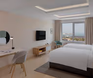 Bedroom at Dubai Internet City Serviced Apartment